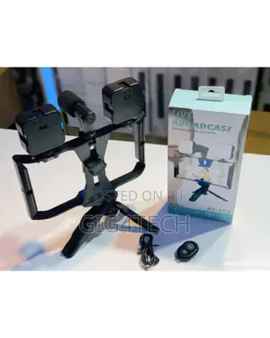 Professional Video Kit With Dual Light ( AY-49X)