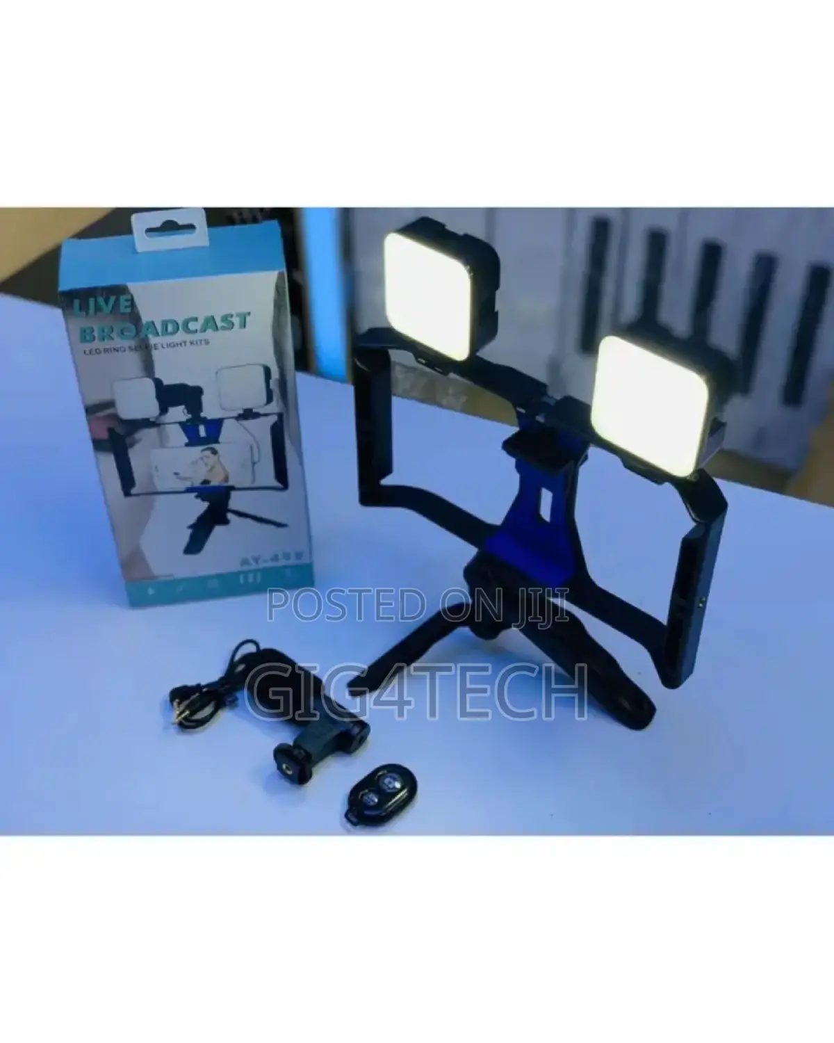 Professional Video Kit With Dual Light ( AY-49X)