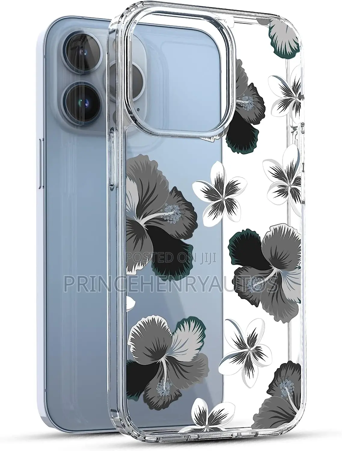 RANZ iPhone 13 Pro Case, Hibiscus Flower