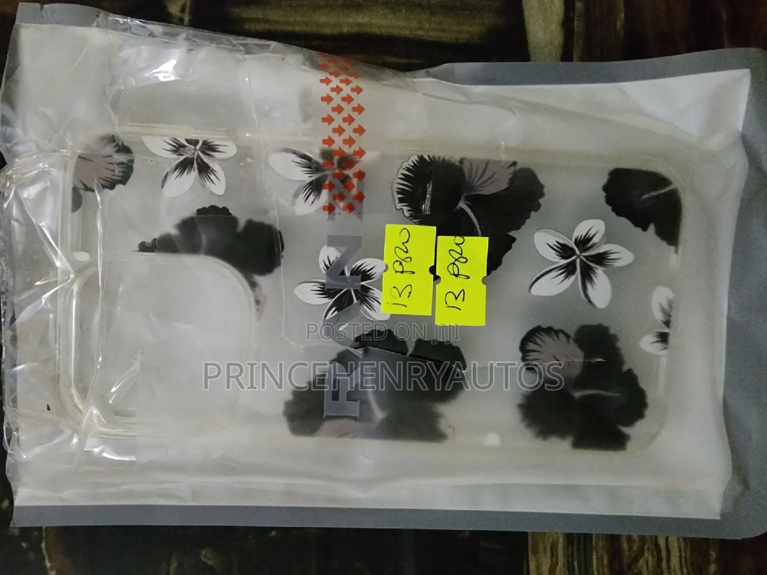 RANZ iPhone 13 Pro Case, Hibiscus Flower