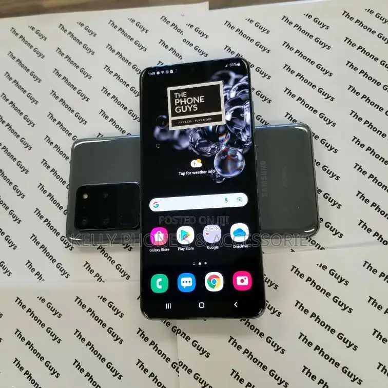 New Samsung Galaxy S20 Ultra 5G 128 GB Black