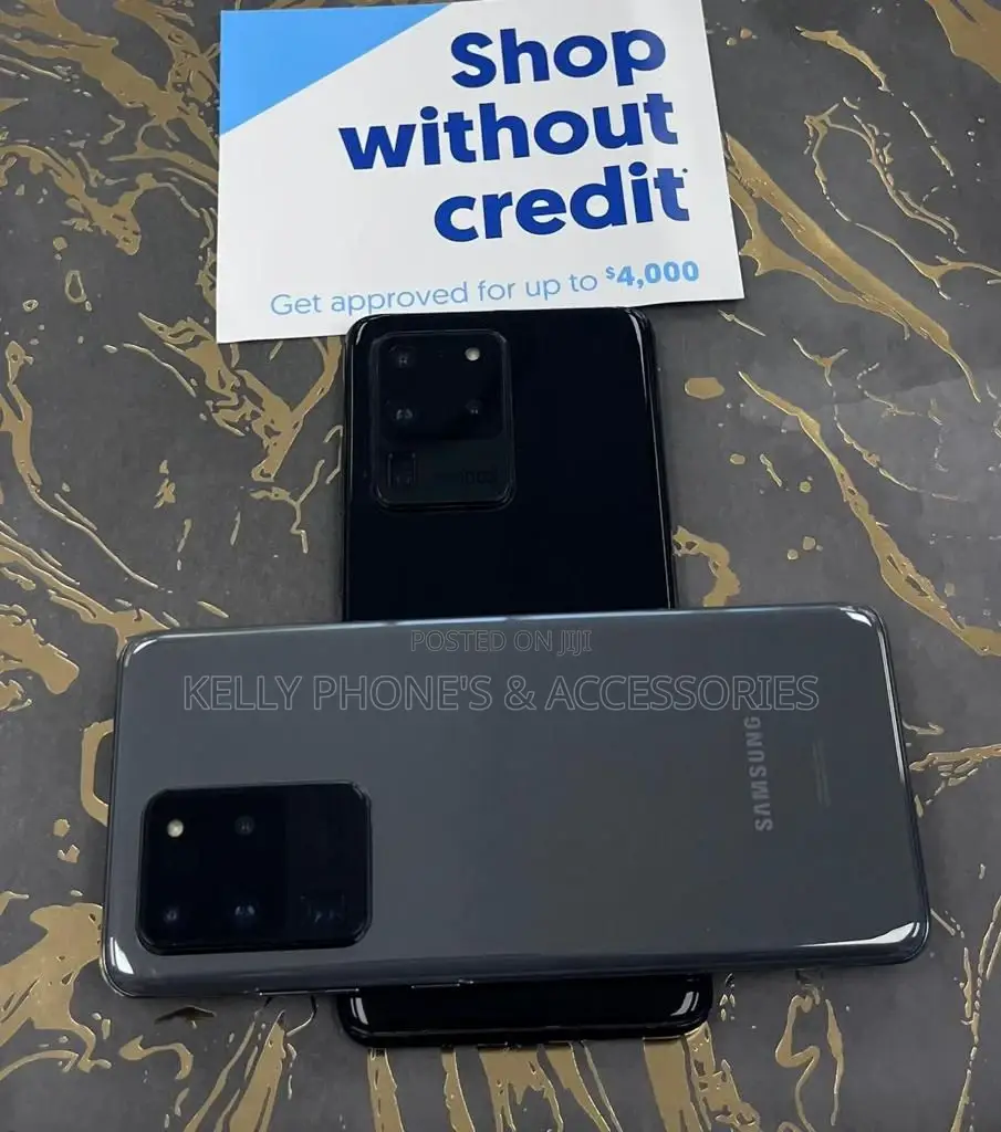 New Samsung Galaxy S20 Ultra 5G 128 GB Black