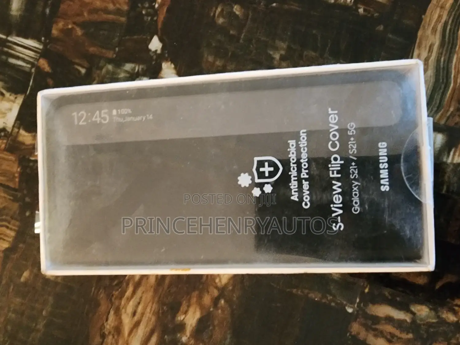 Samsung Galaxy S21+ Case, S-View Flip Cover