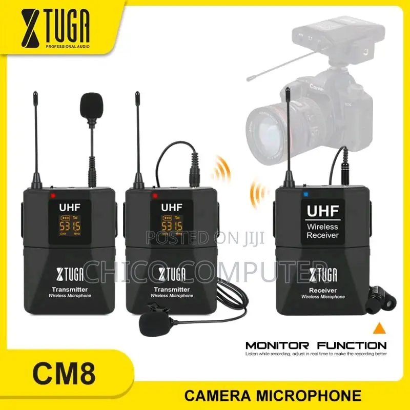 Uhf Wireless Microphone 2 in 1
