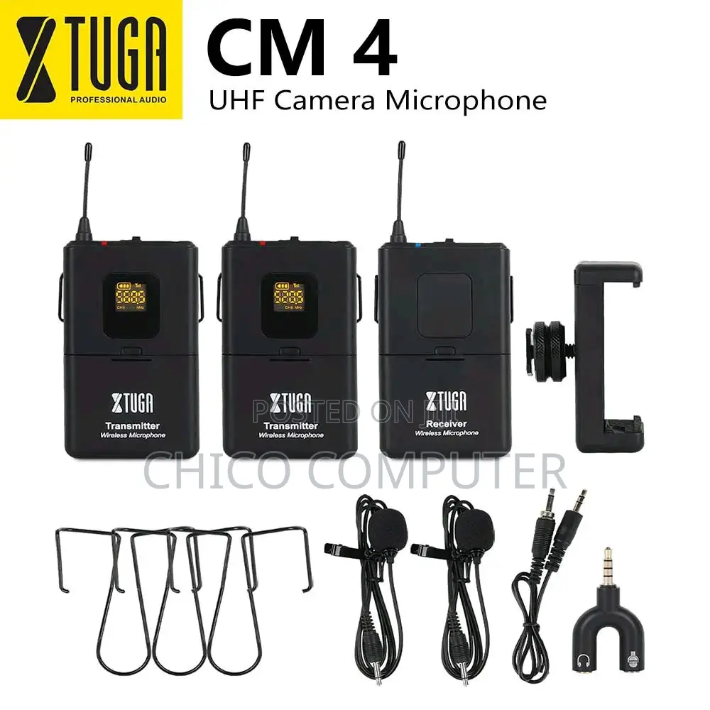 Uhf Wireless Microphone 2 in 1