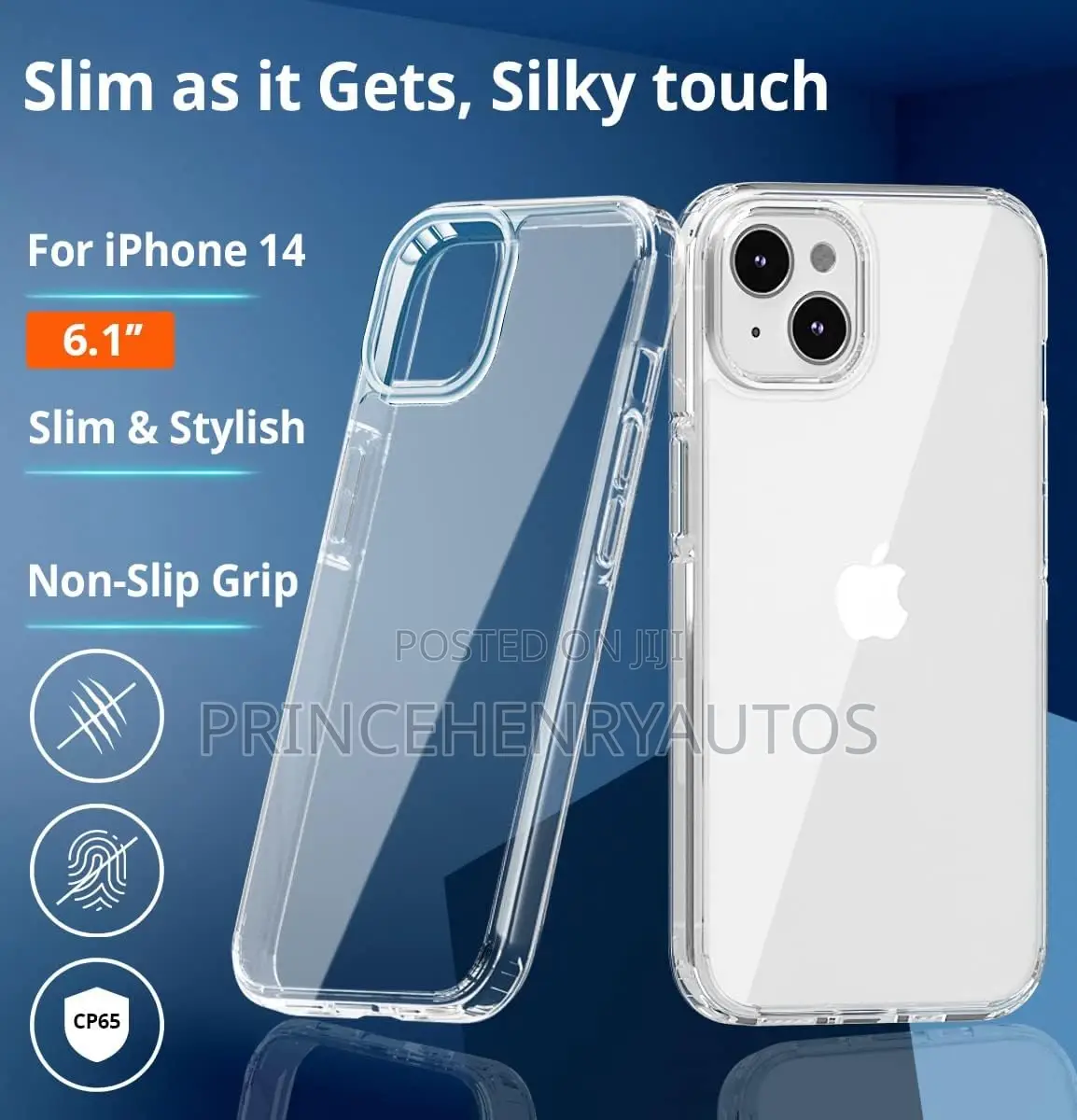 Orase Pure Clear Series for iPhone 14 or 13 Case