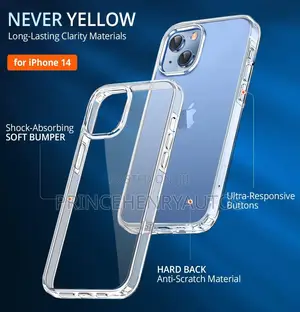Orase Pure Clear Series for iPhone 14 or 13 Case