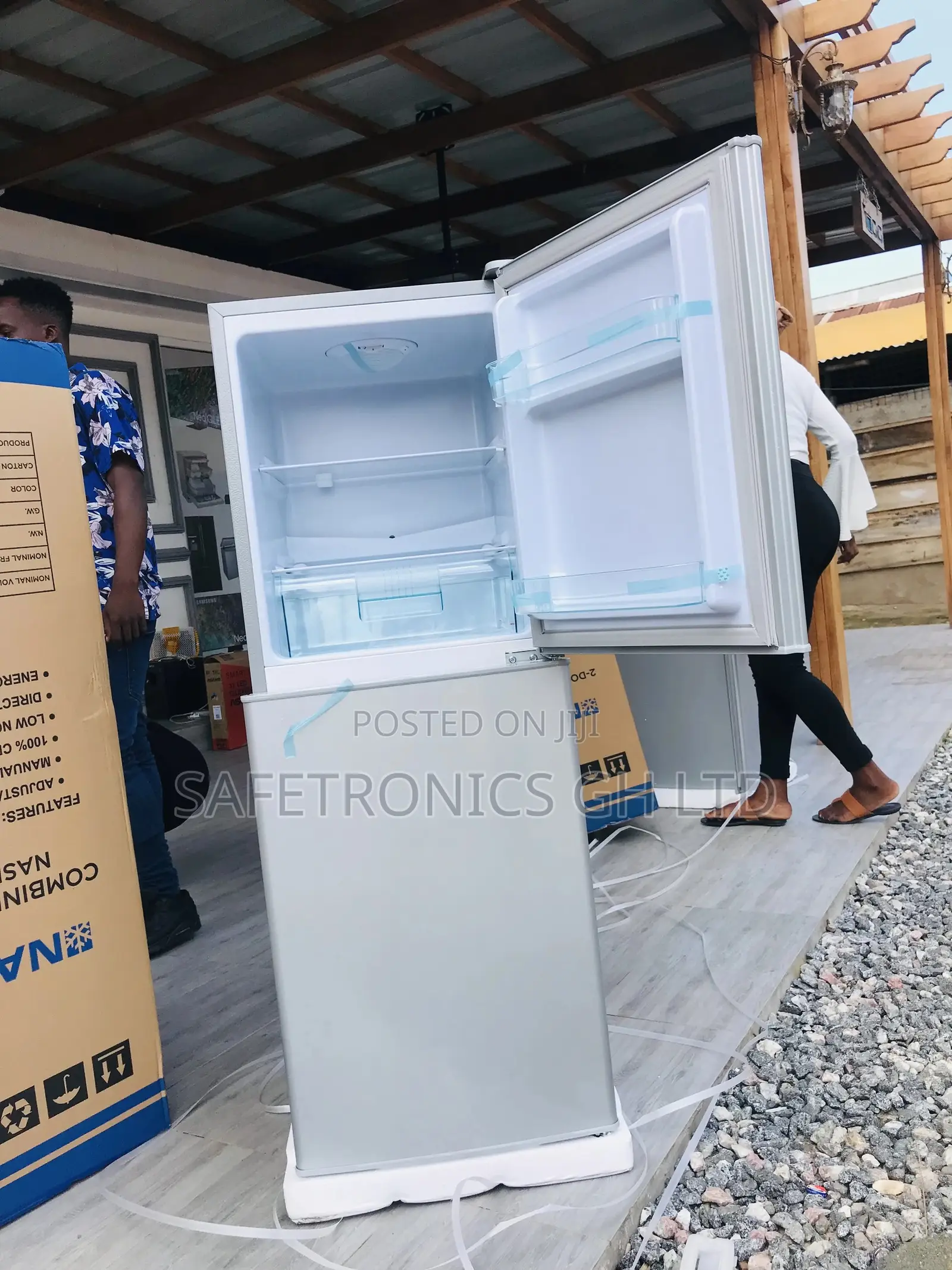 Genuine 132L Nascod2-18fl Topfreezer Double Door Fridge 