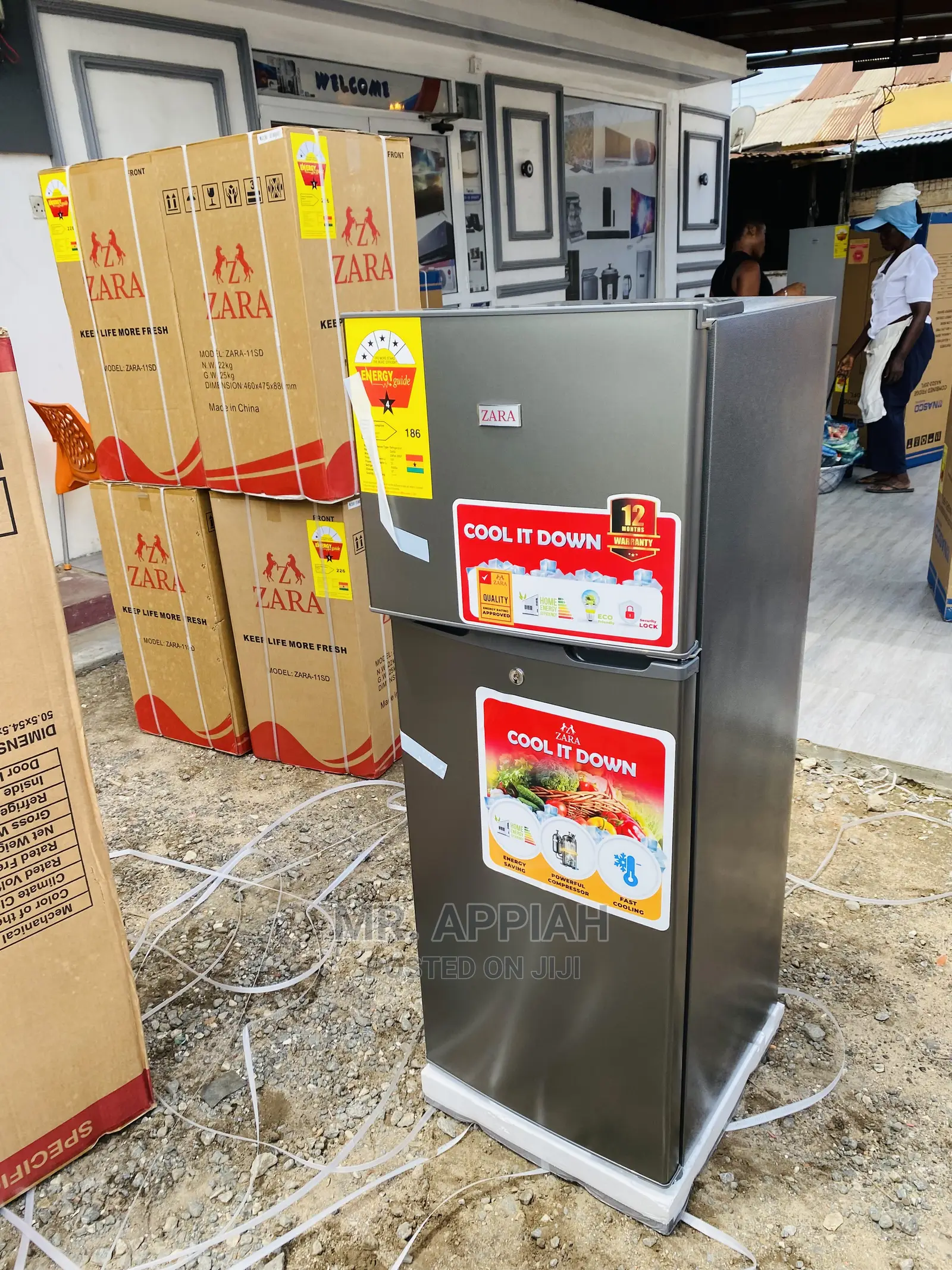 Brand New Zara(Zara240bf)Double Door Refrigerator Available