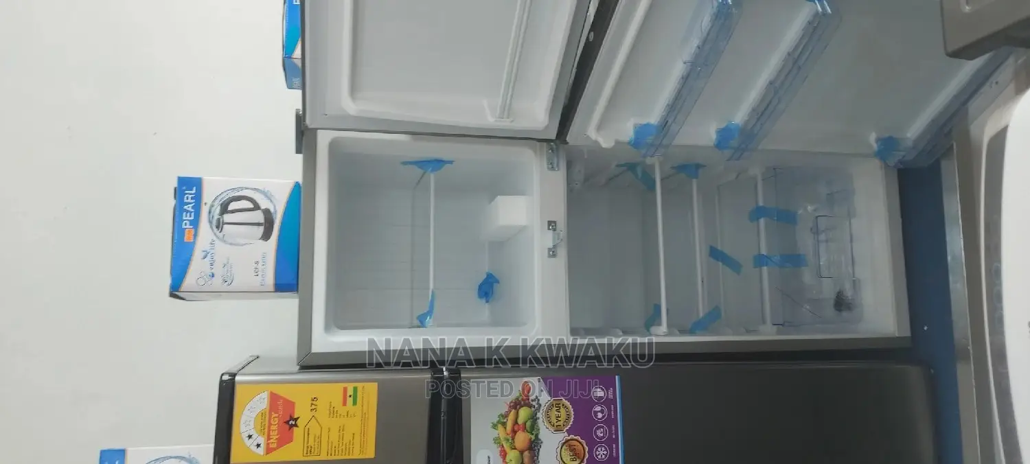 Nice LED Light Built-in Pearl Pf20 Double Door Fridge