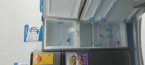 Nice LED Light Built-in Pearl Pf20 Double Door Fridge