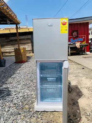 (F2-18fl)Reliable Affordable Nasco 132L Double Door Fridge