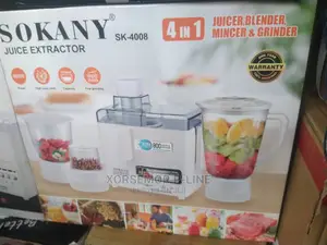 Sokany 4 in 1 Sk - 4008 Juice Extractor