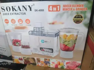 Sokany 4 in 1 Sk - 4008 Juice Extractor