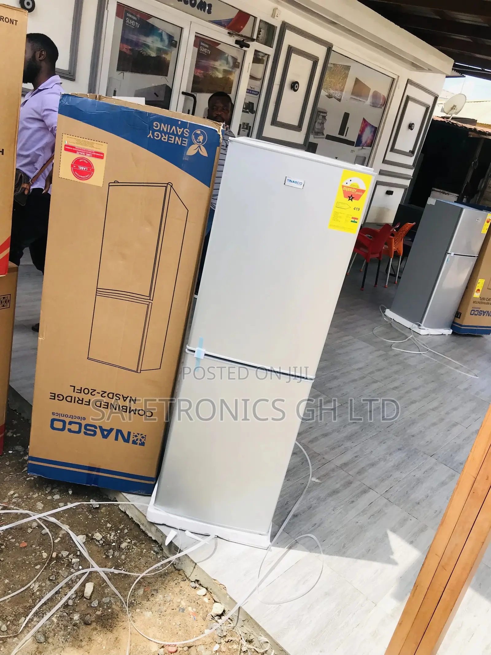Long Lasting Fridge 147L Bottomfreezer Doubledoor Nascod2-20