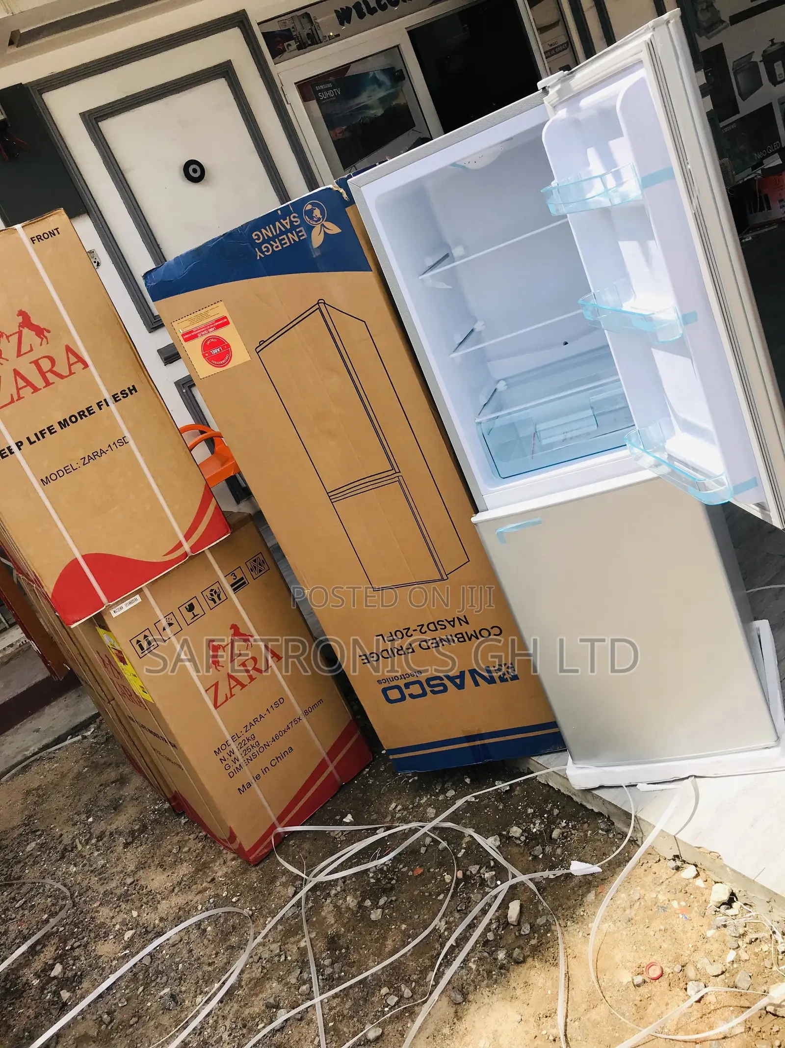 Brand New Nascod2-20fl 147L Doubledoor Fridge Bottomfreezer