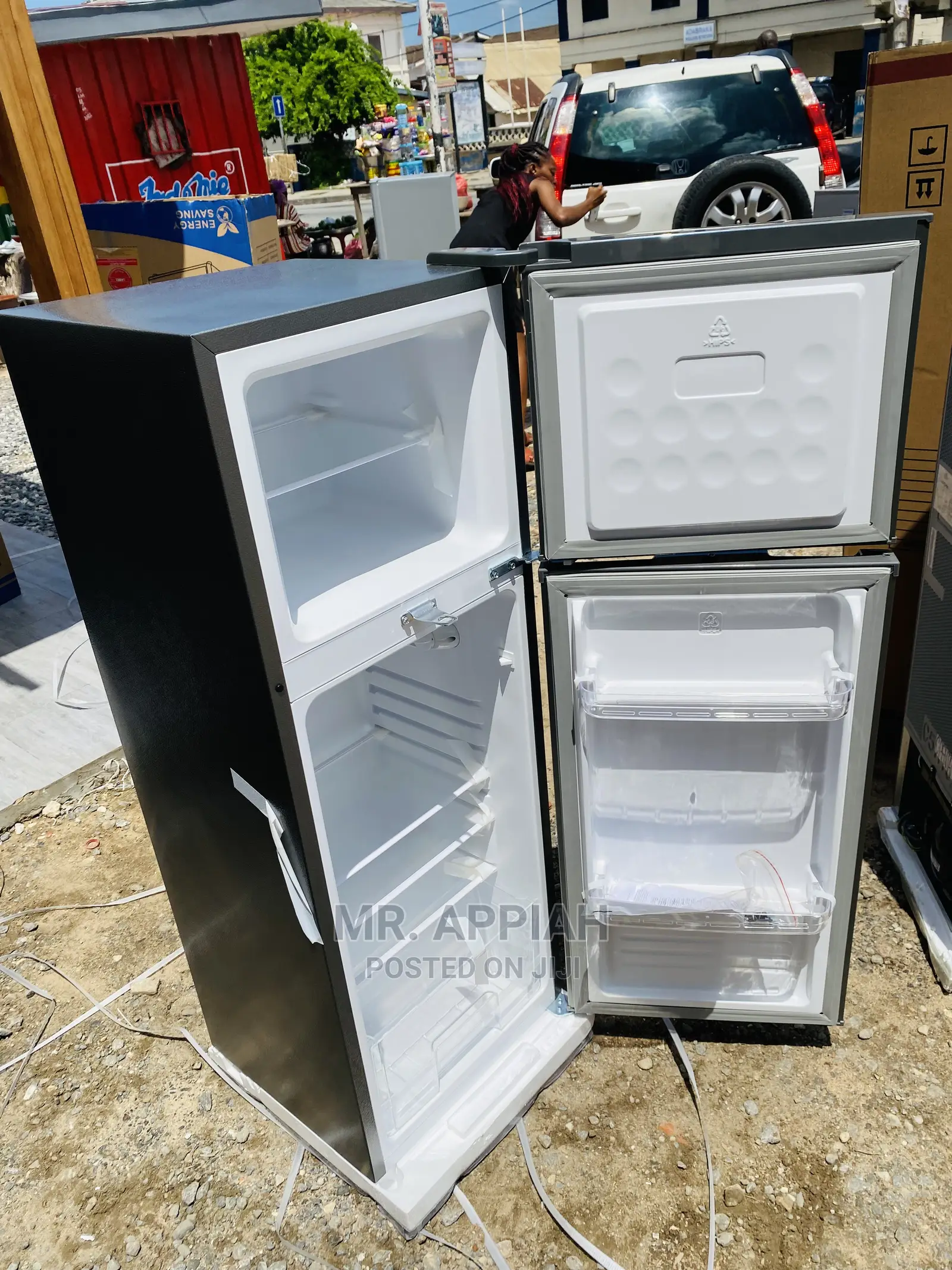 Stainless Steel Zara,20BF Top Mountfreezer Refrigerator(138)