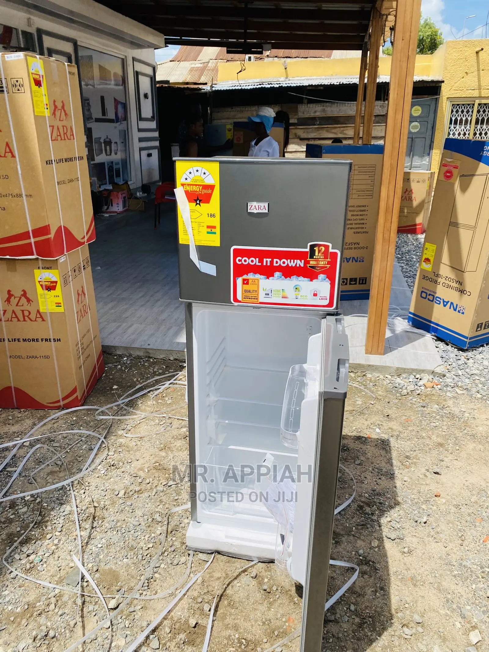 Zara 20BF 2door Fridge With Well Designed Inside Space(138L)