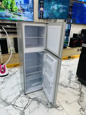 Grey Color Nasco Double Door Fridge Nasd2-18fl