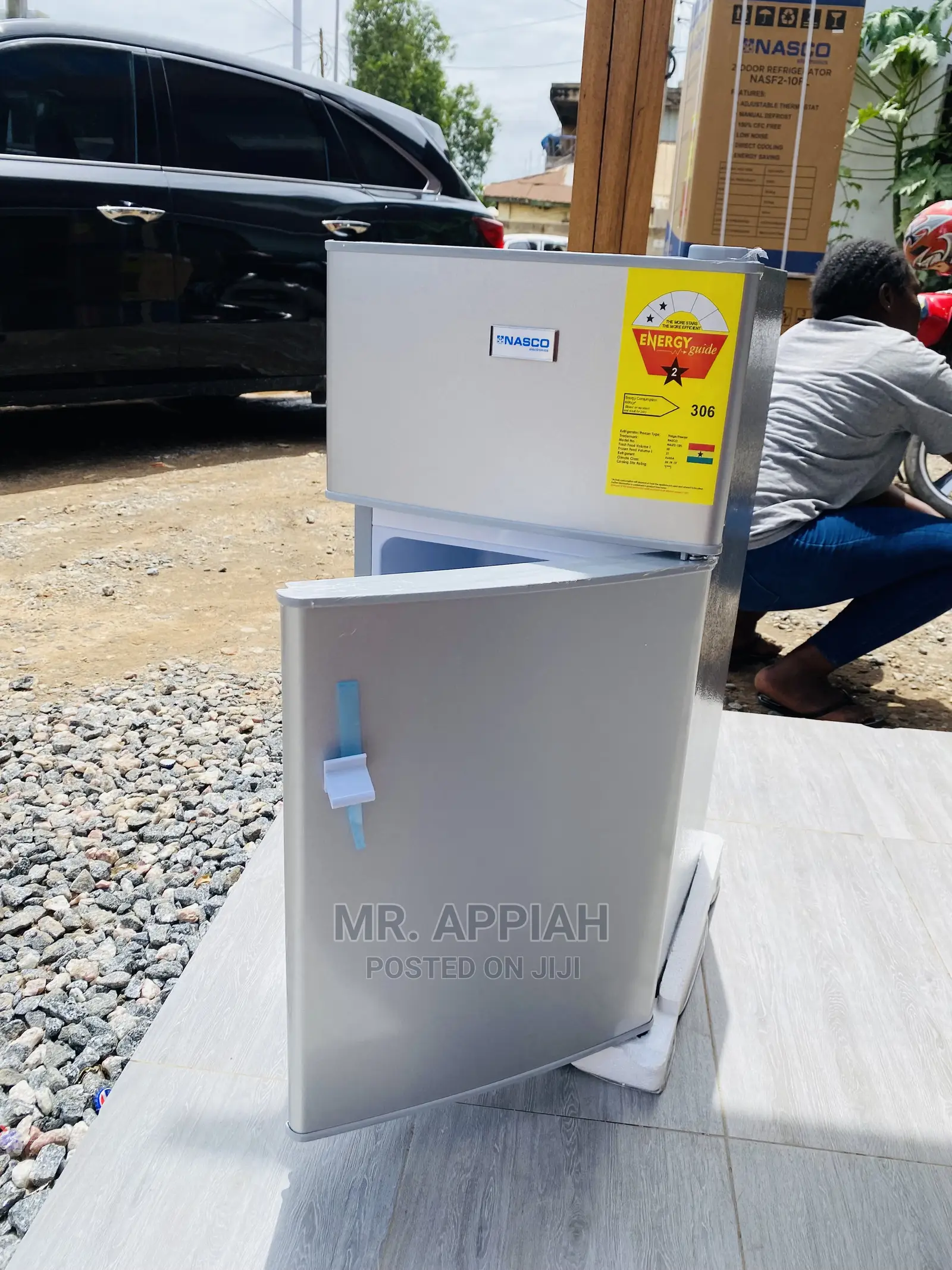 Nasco Nasf2-10 Fridge Works Faster Saves Energy 80ltr