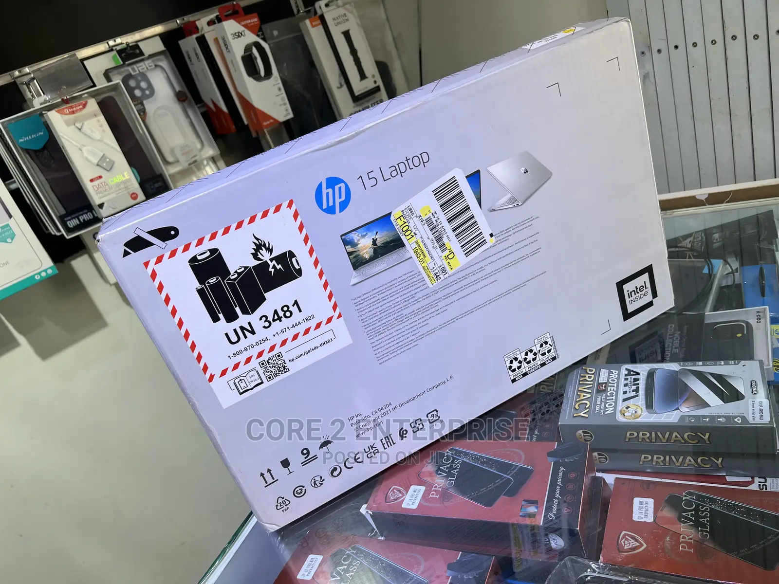 New Laptop HP 15-Dy1032wm 8GB Intel Core I5 SSD 512GB