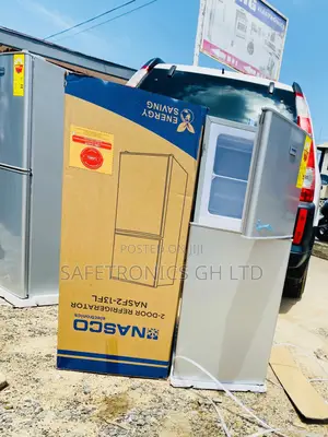 Direct Cooling Nascodf2-13fl Topfreezer Doubledoor Fridge 