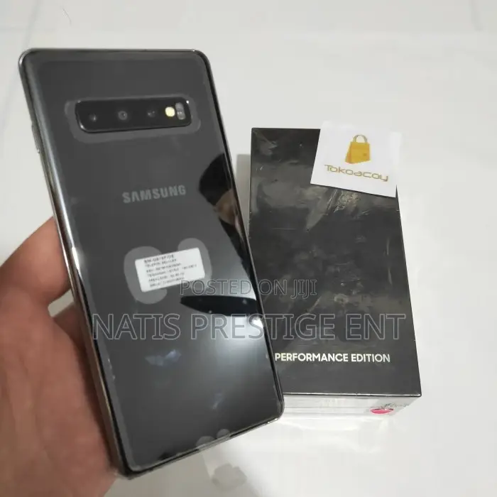 New Samsung Galaxy S10 Plus 512 GB Black