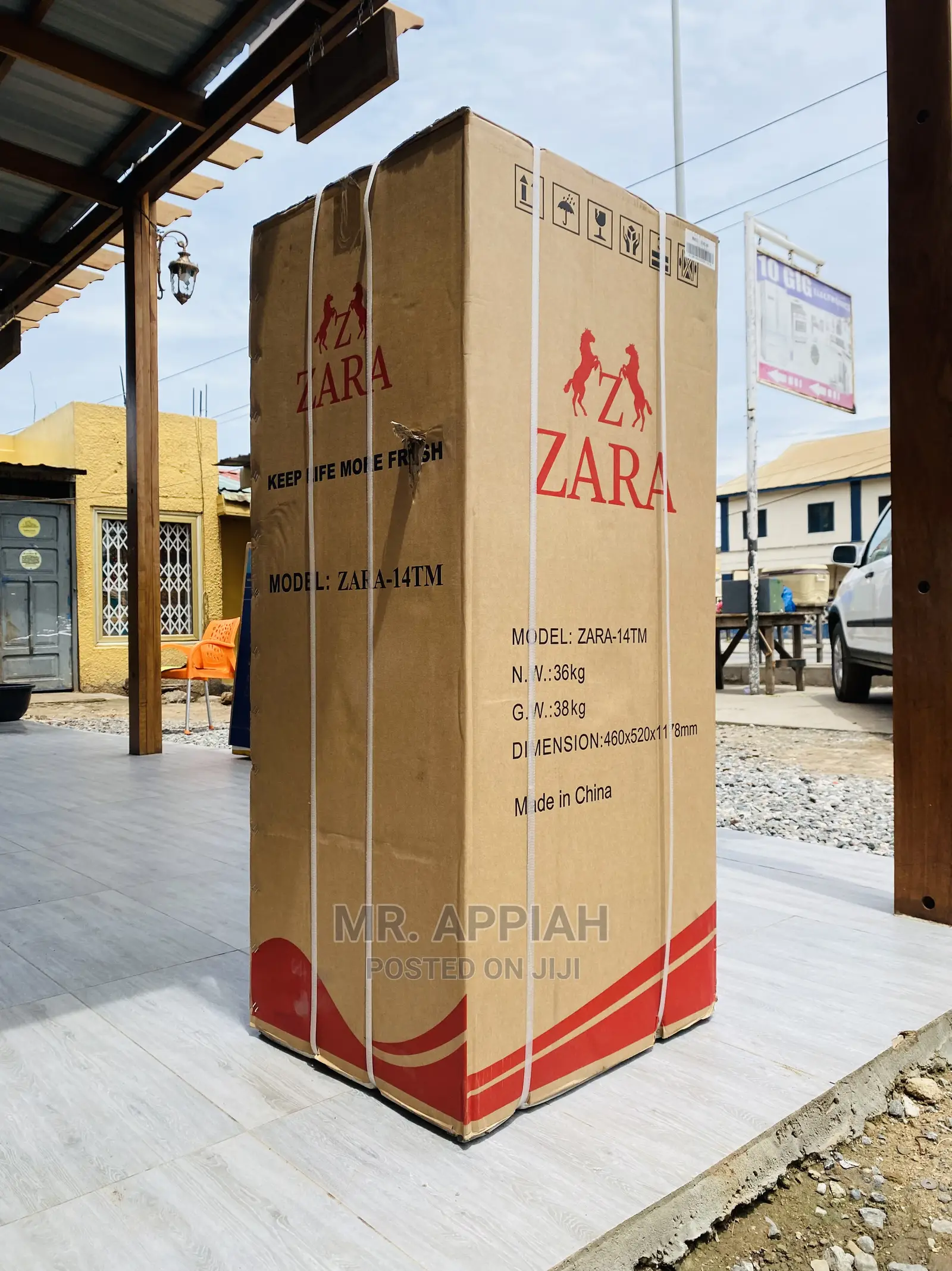 Brand New Zara(Zara-14tm)180ltr Top Mount Freezer Fridge.