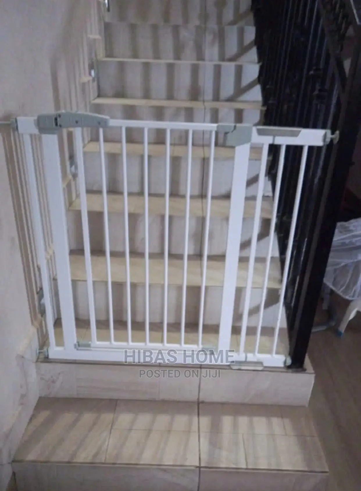 Metal Safety No Drill Baby/Pet Safety Gate for Stairs/Doors