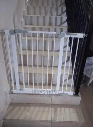 Metal Safety No Drill Baby/Pet Safety Gate for Stairs/Doors