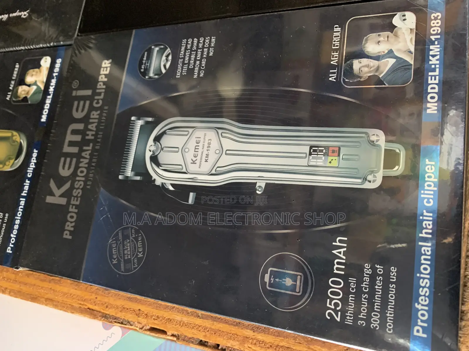 Kemei Cordless 2500 Mah Clippers