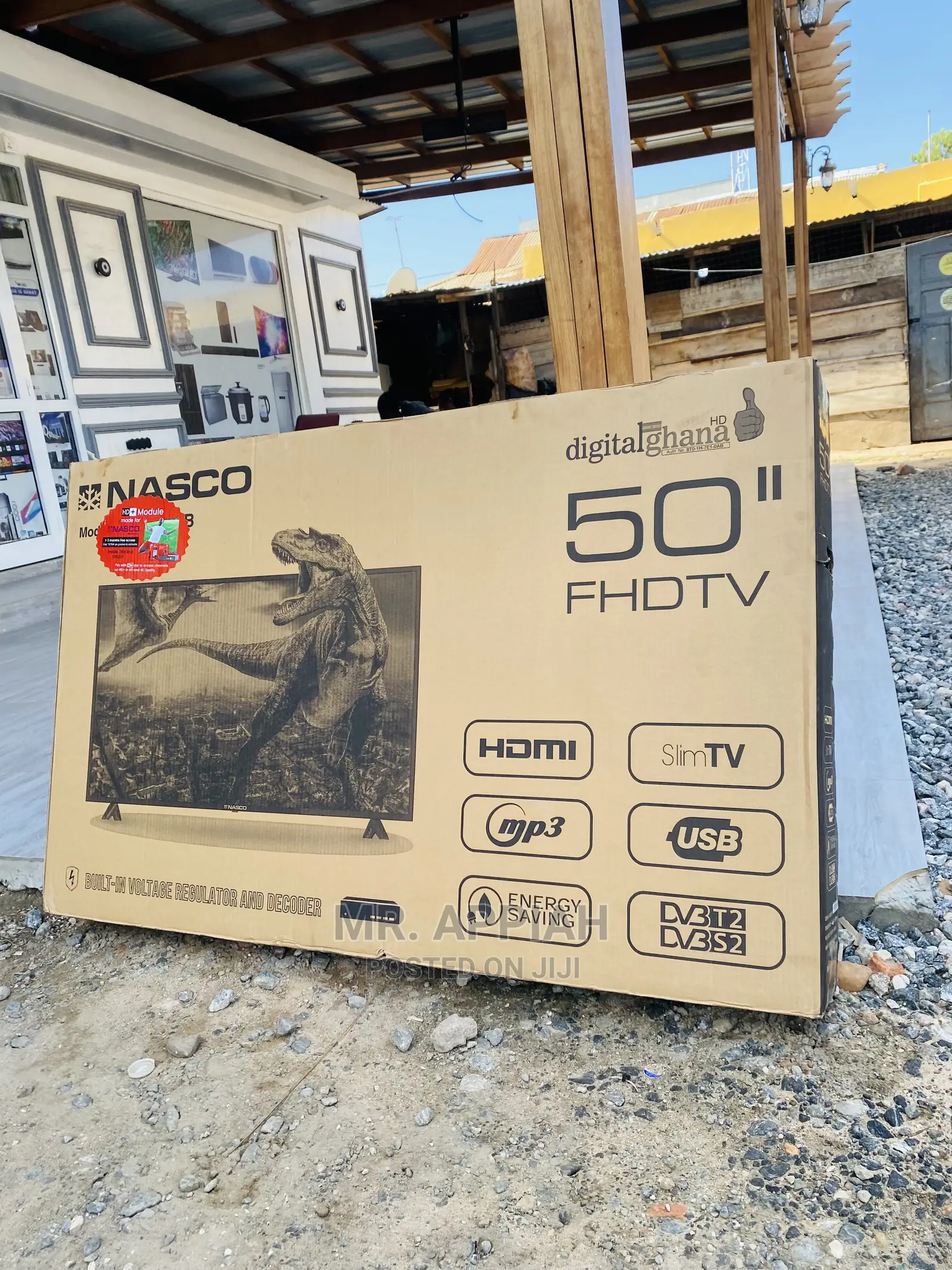 Sealed -,Nasco 50” Digital Satelite Tv