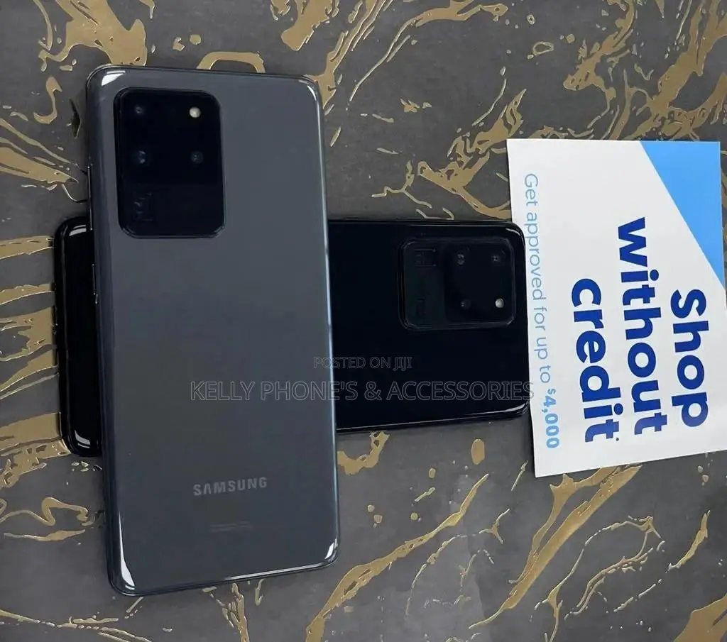 New Samsung Galaxy S20 Ultra 5G 128 GB Black