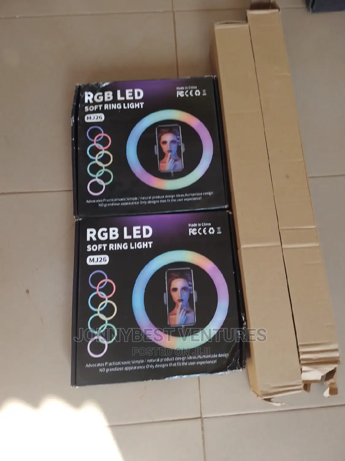 RGB 10 Inches Ring Multicolour Light