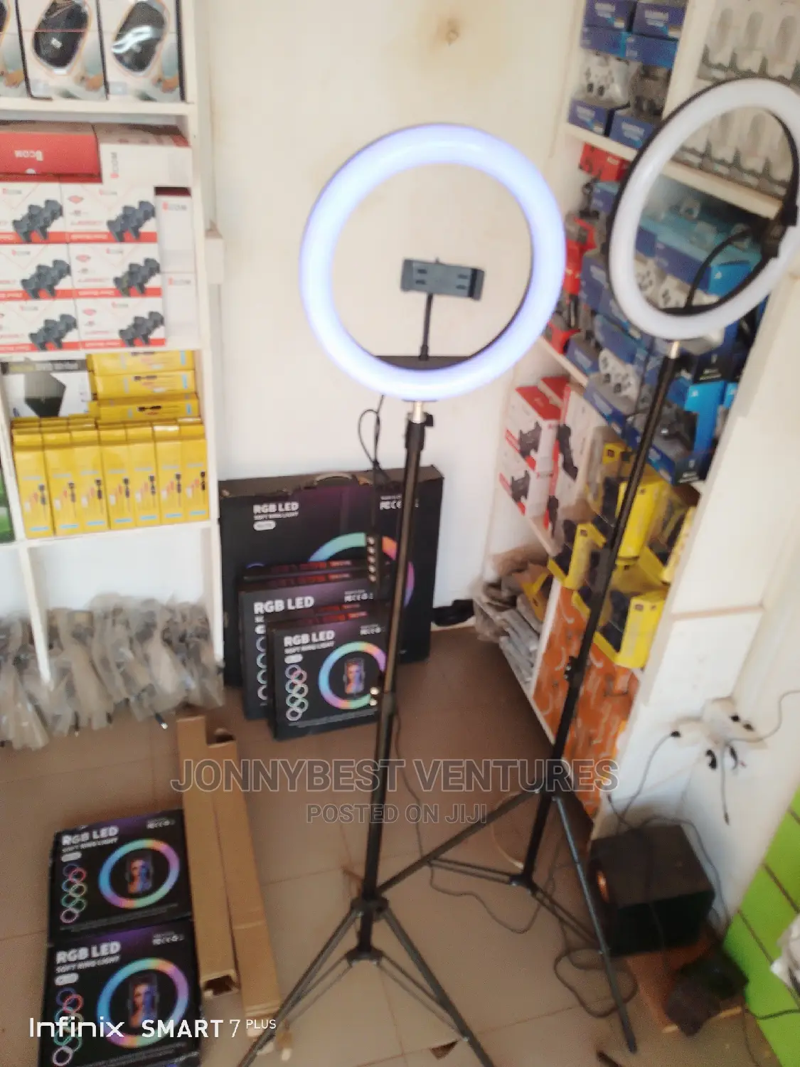 RGB 10 Inches Ring Multicolour Light