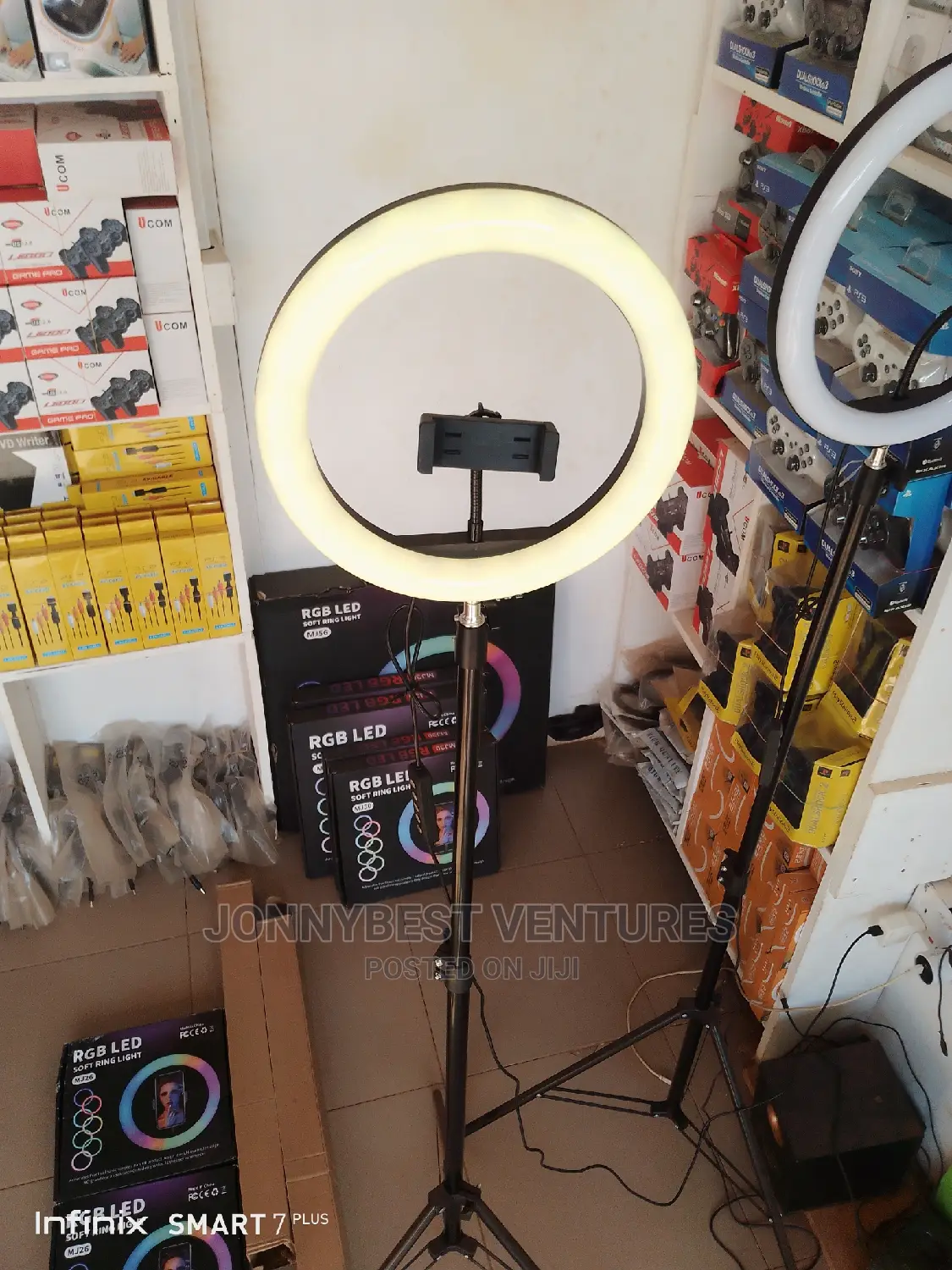 RGB 10 Inches Ring Multicolour Light