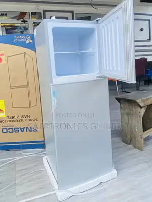 Topfreezer Nascof2-16fl Eco Friendly Doubledoor Fridge 