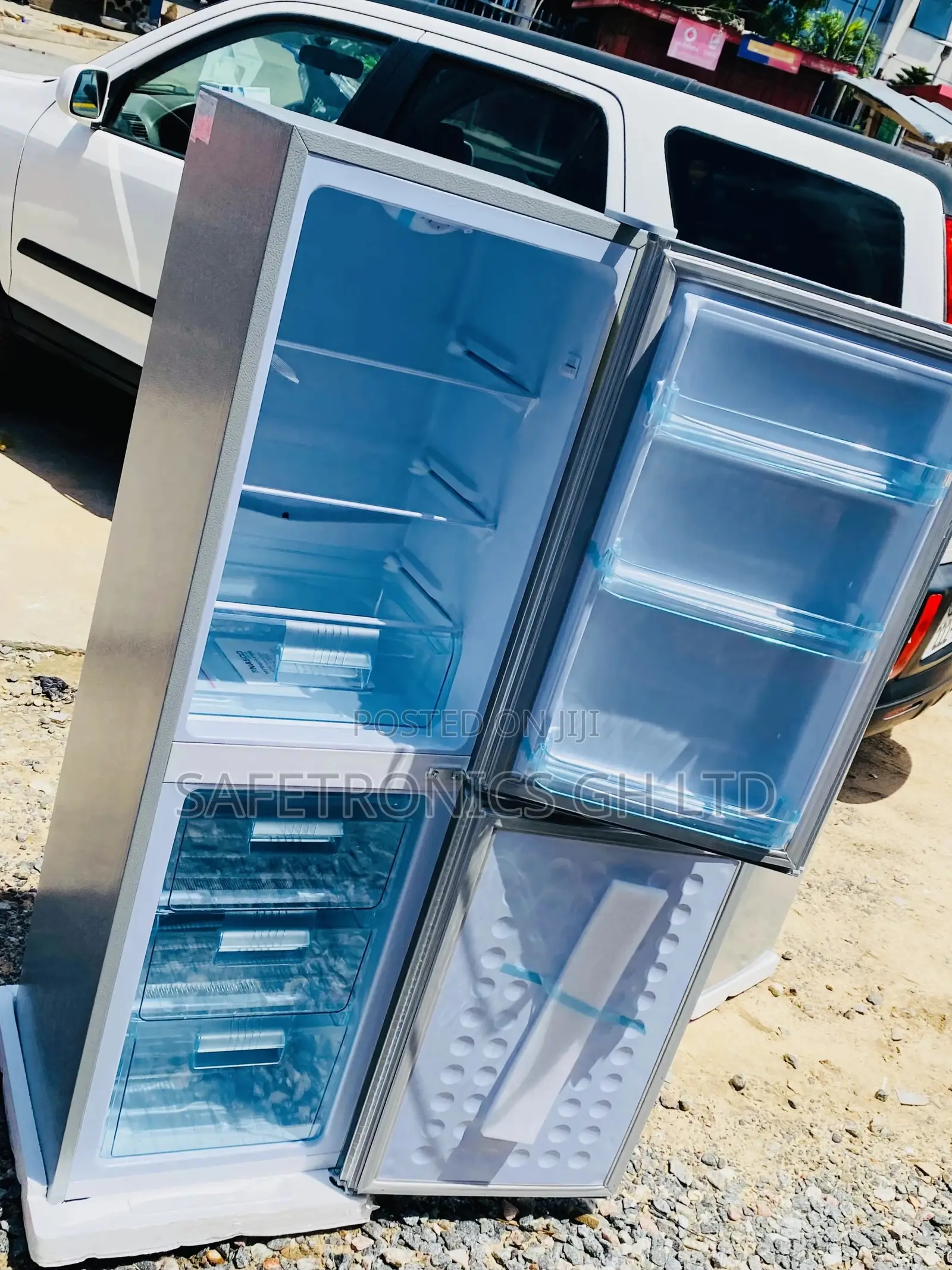 Grab Refrigerator Nascof2-18fl Bottomfreezer Doubledoor 