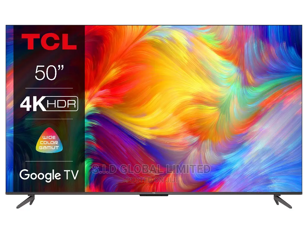 TCL 50P735 Google TV Frameless Metal Frame Voice Control