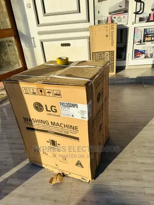 Powerful Wash With Less Noise Lg FH2J3QDNP0 7kg