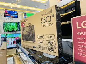 Inbuilt Decoder Nasco FHD Digital Satellite  Tv  50”