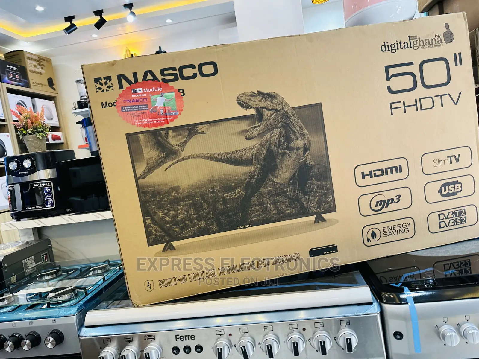 Best and Affordable Price of Nasco Satellite Tv FHD 50”