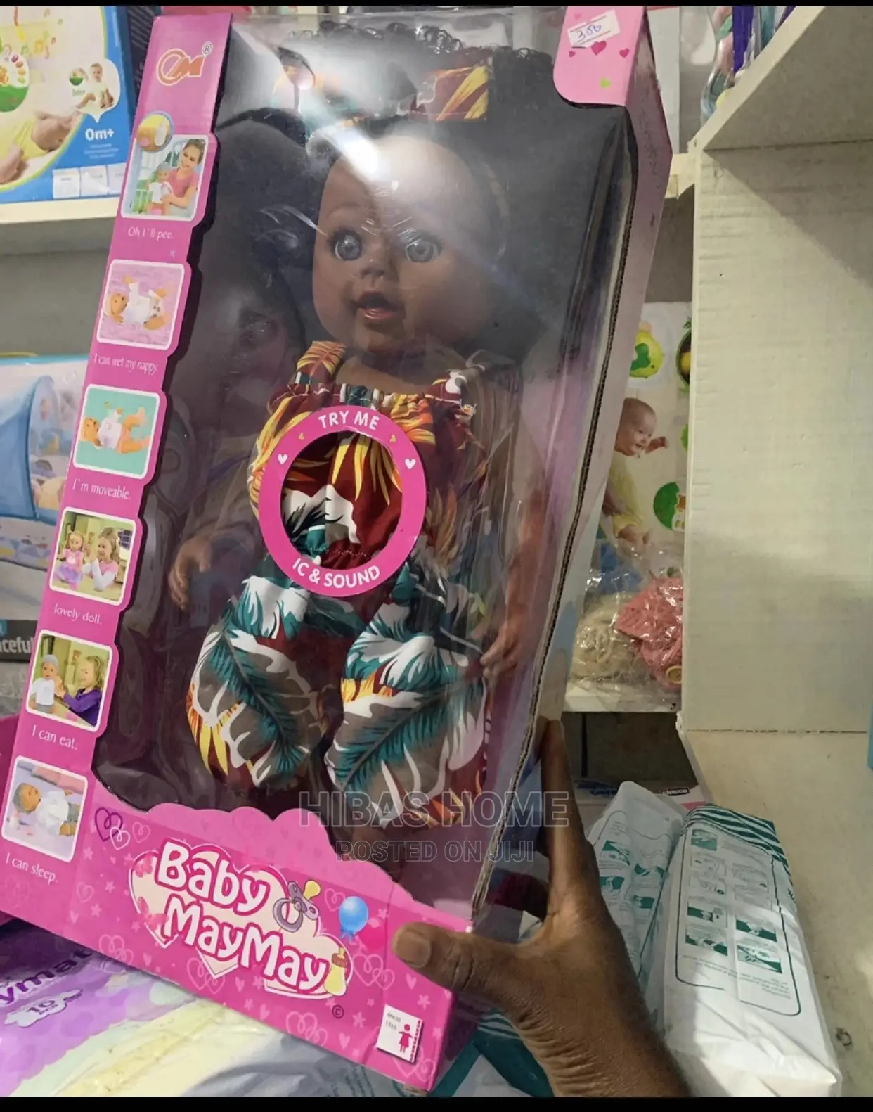 20inches Black African Doll / Talking Doll