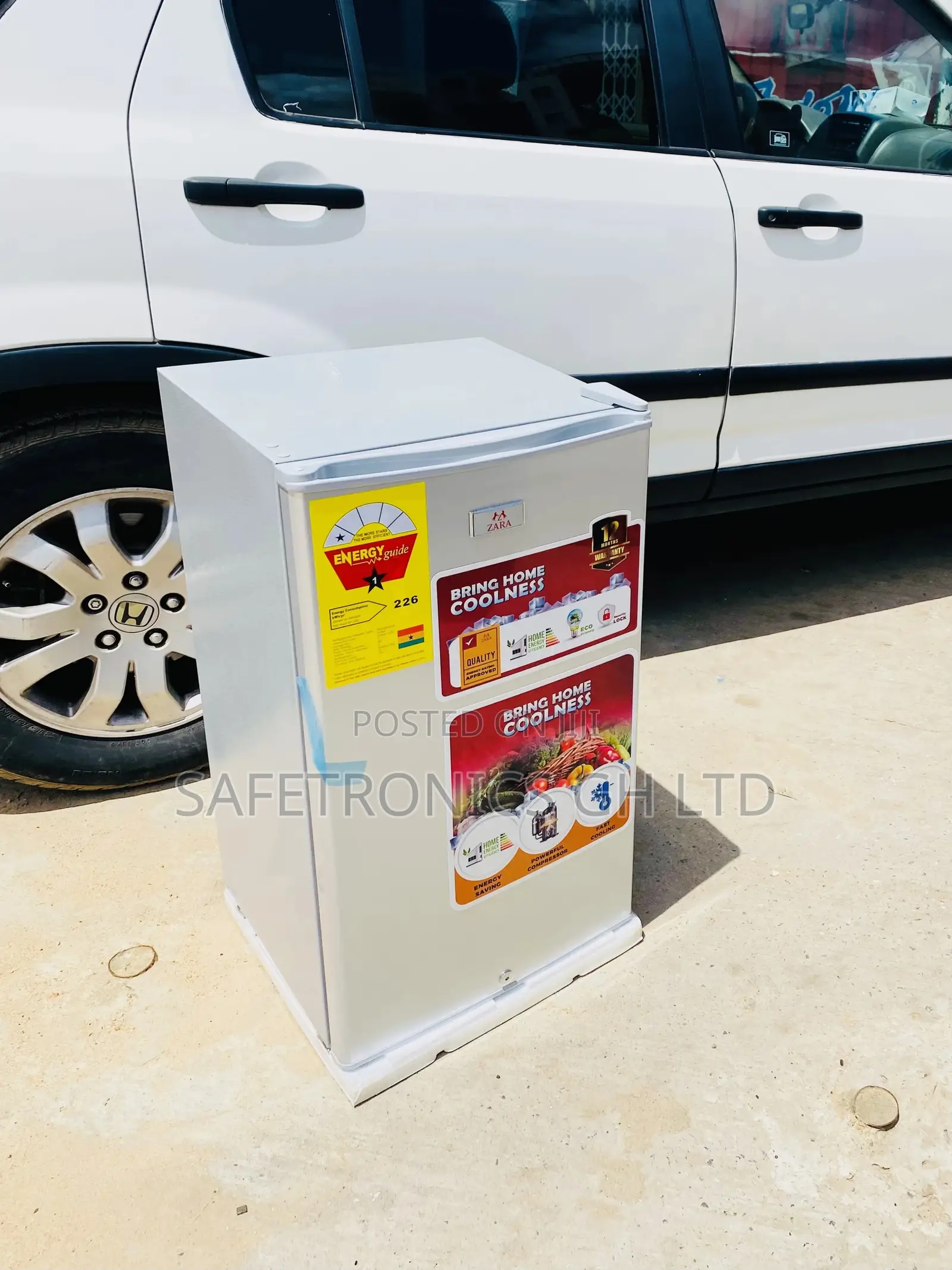 Affordable Quality Zara-11sd Tabletop Fridge 82L Singledoor