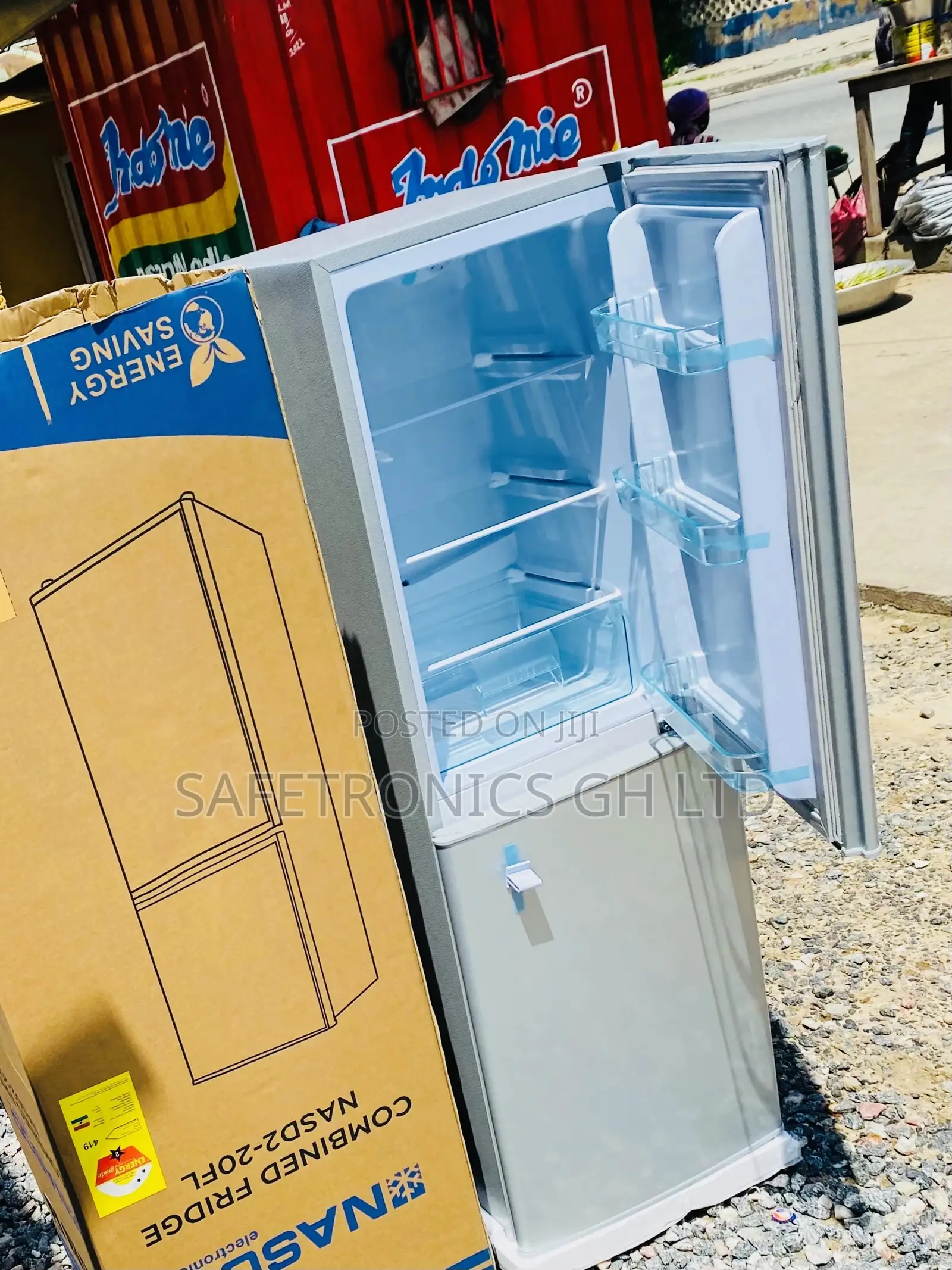Doubledoor Fridge Nascod2-18fl Bottomfreezer 132liters 