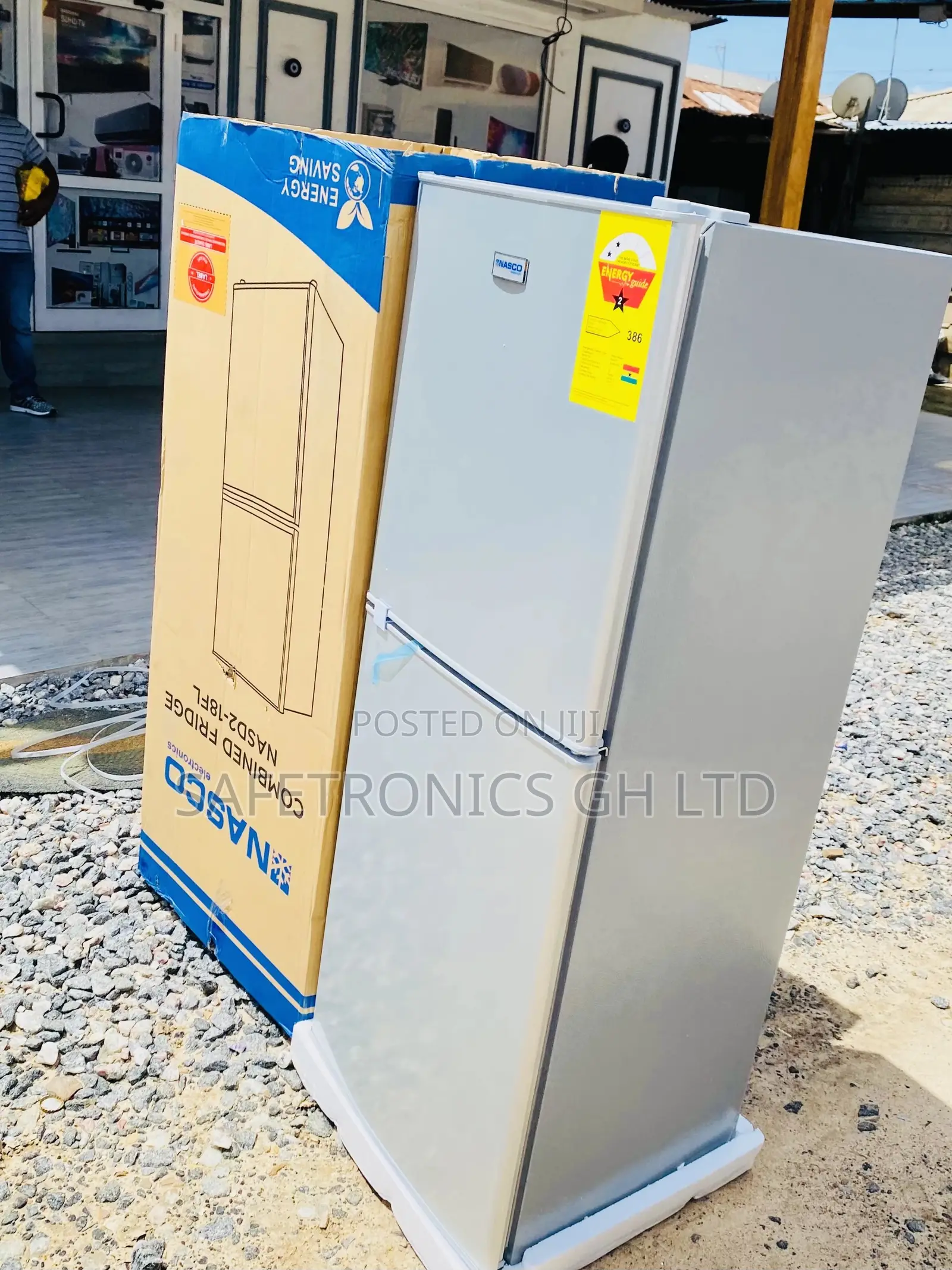 Neat and Unique Nascod2-18fl 132l Doubledoor Bottomfreezer