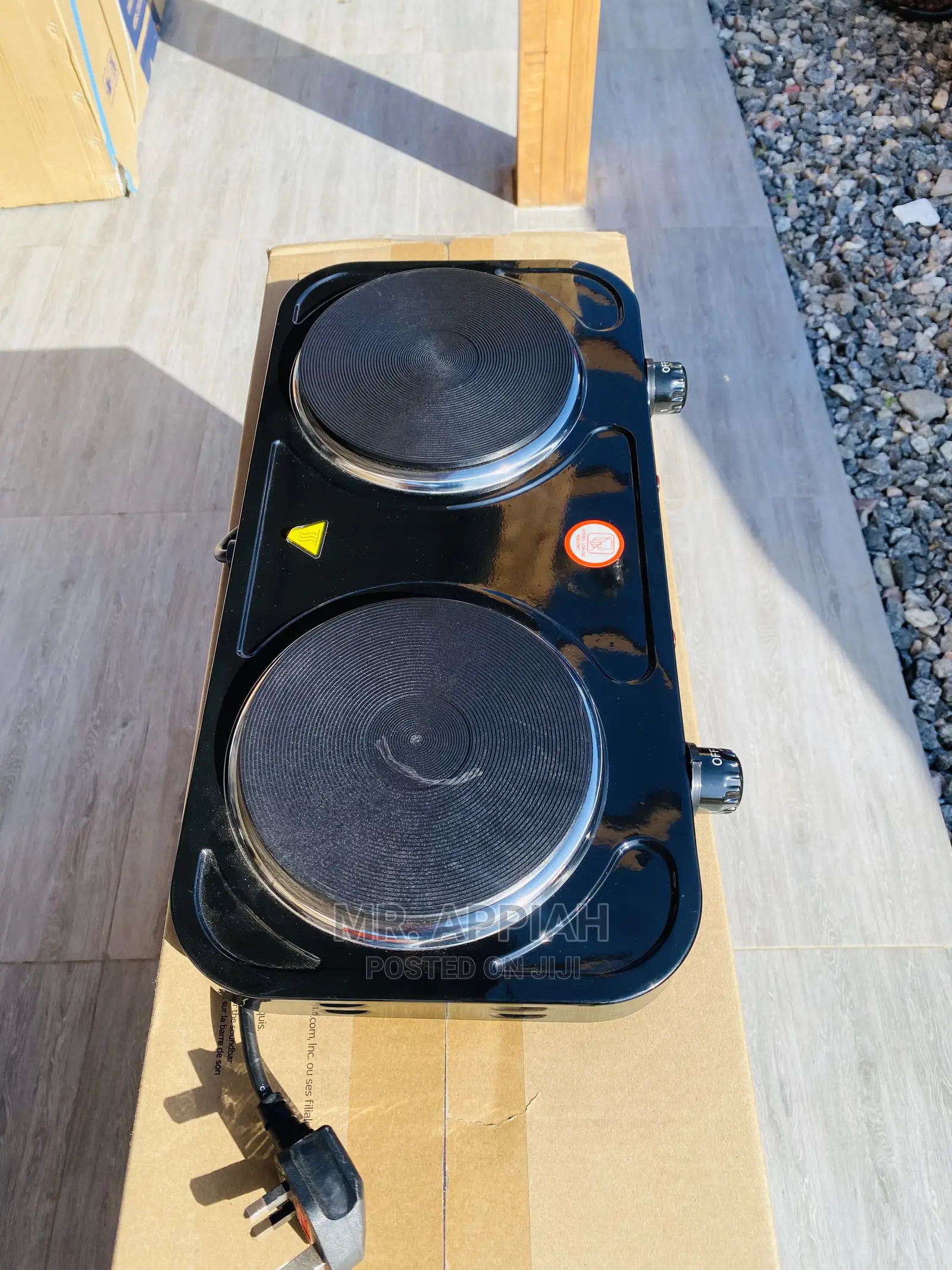 Sealed  Delron Double Hot Plate(Electric Burner) 