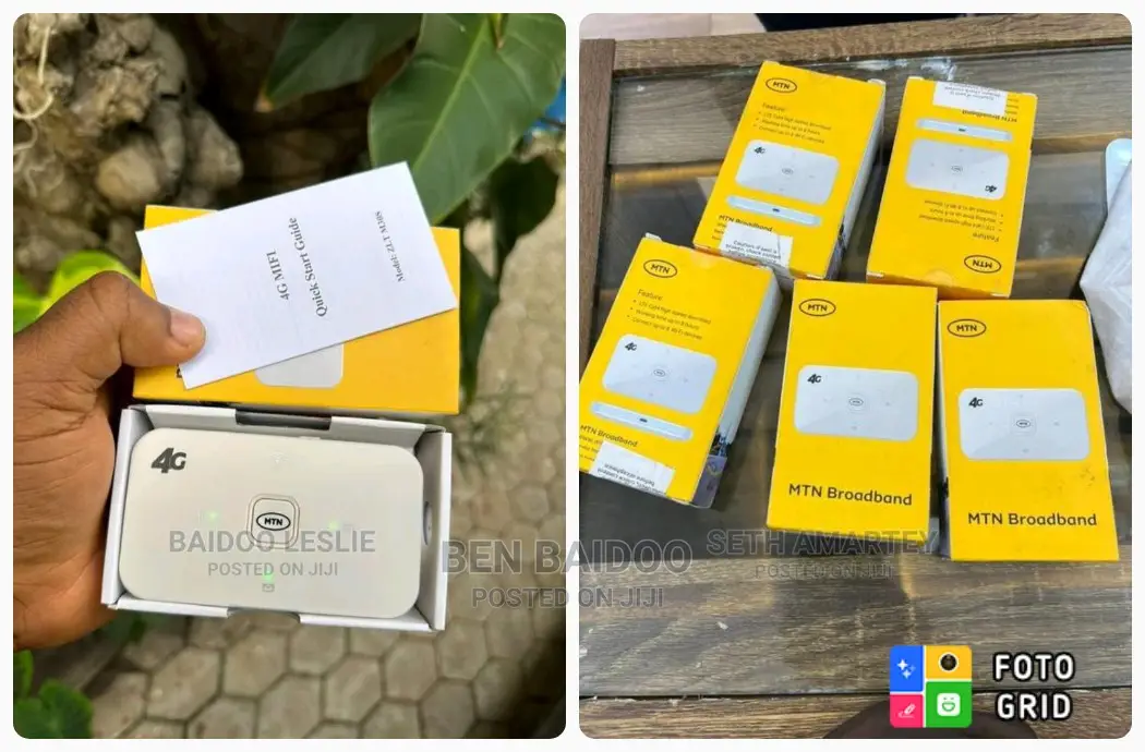MTN 4G Broadband Mifi(All Networks)