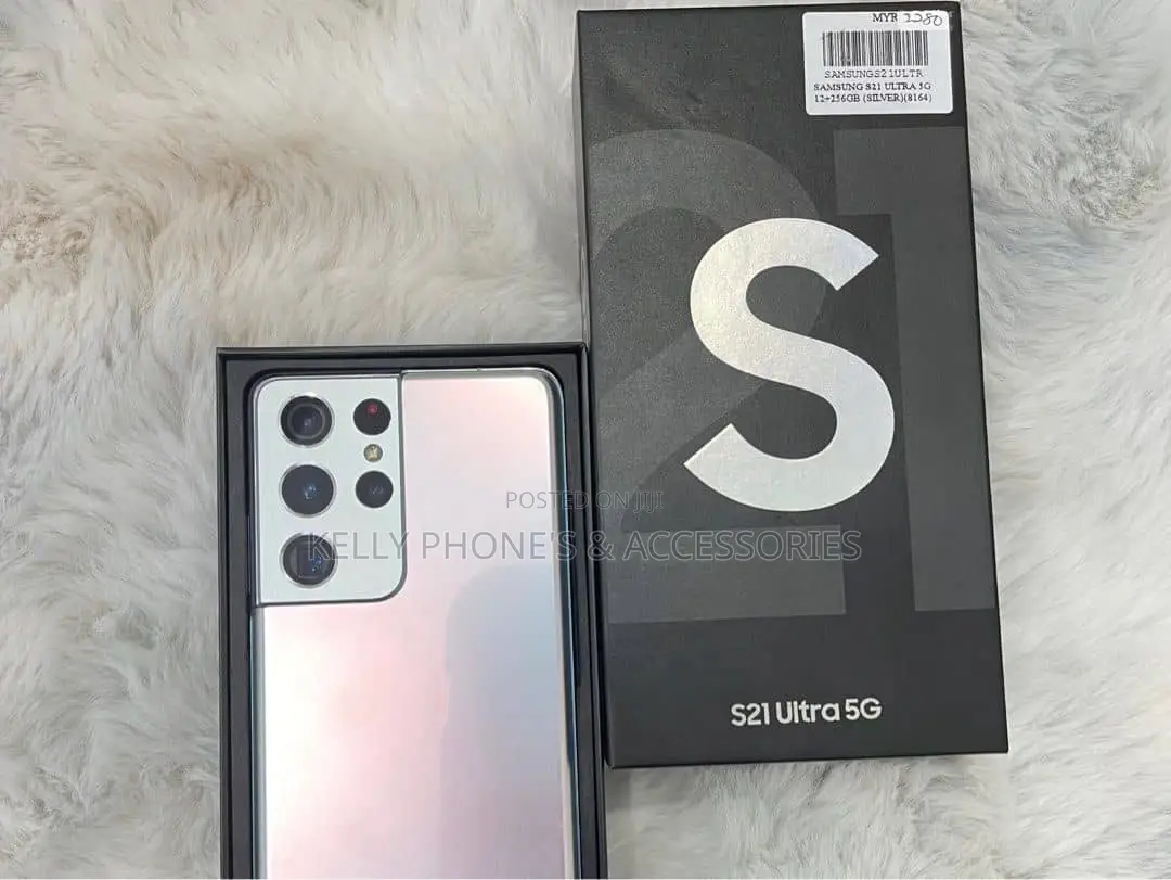 New Samsung Galaxy S21 Ultra 5G 512 GB Silver