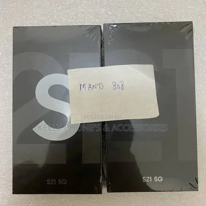 New Samsung Galaxy S21 5G 128 GB Black